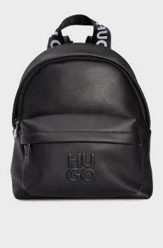 Женский черный рюкзак Черный ONESIZE HUGO 50513080;001