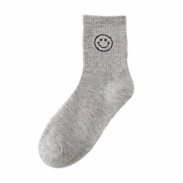 Носки женские Siela RT1322-128 Smile высокие, спортивные, серые, размер 36-39 Носки женские Siela RT1322-128 Smile высокие, спортивные, серые, размер 36-39