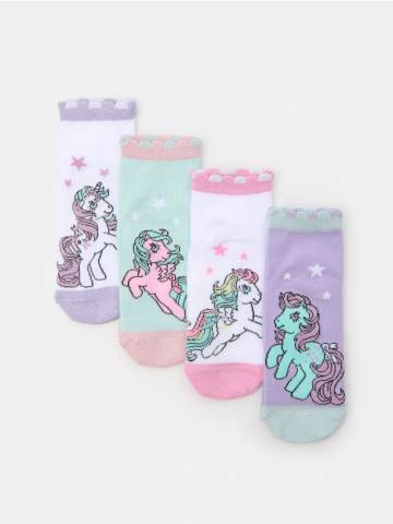 Шкарпетки, 4 пари My Little Pony - різнобарвний Шкарпетки, 4 пари My Little Pony - різнобарвний