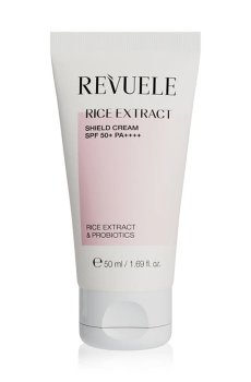 Солнцезащитный крем для лица Revuele Rice Extract Shield Cream, SPF 50+ PA++++, 50 мл