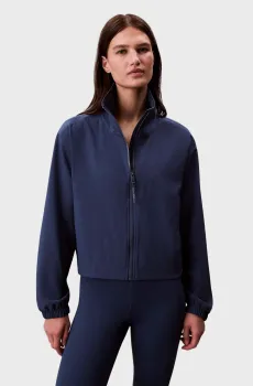 Женская темно-синяя спортивная кофта MODERN Синий M Calvin Klein LVGWS4J407