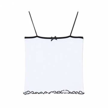 Cropp - Короткий топ - білий Cropp - Короткий топ - білий