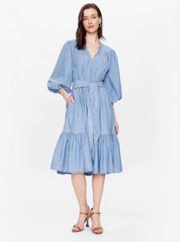 Lauren Ralph Lauren Джинсова сукня 250889365 Голубий Regular Fit Lauren Ralph Lauren Джинсова сукня 250889365 Голубий Regular Fit