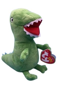 Детская мягконабивная игрушка TY Peppa Pig Мистер Динозавр, от 3 лет, 15 см (46177)