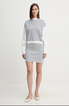 Юбка с примесью шерсти Guess AUBREY