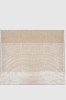 Палантин цвета хаки с люрексом