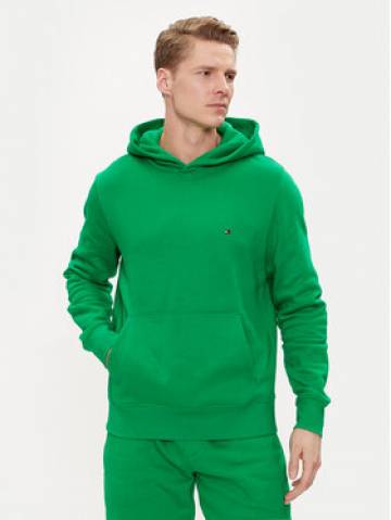 Tommy Hilfiger Світшот Flag Logo MW0MW34266 Зелений Regular Fit Tommy Hilfiger Світшот Flag Logo MW0MW34266 Зелений Regular Fit