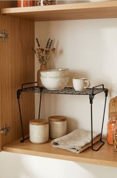 Підлогова полиця - чорний