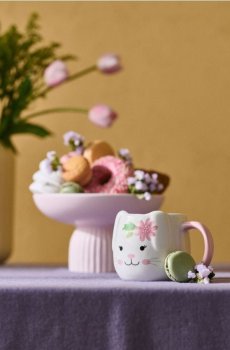 Горнятко з мотивом кролика - білий