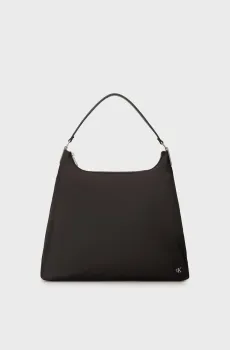 Женская черная сумка SATIN Черный ONESIZE Calvin Klein LV04K3218G