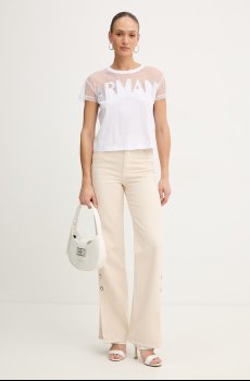 Хлопковая футболка Armani Exchange