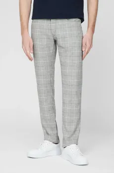 Мужские серые брюки в клетку Серый 32-32 Pierre Cardin PC.-C3 30947.5001