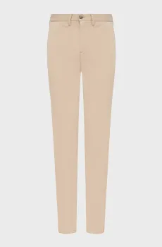 Мужские бежевые брюки SLIM EVERYDAY Бежевый 30-32 Gant 1505800