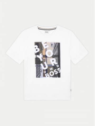 Boss Футболка J51217 S Білий Regular Fit Boss Футболка J51217 S Білий Regular Fit