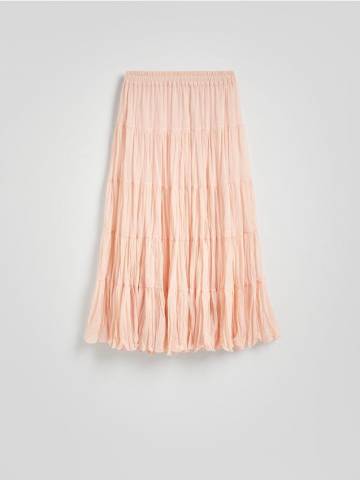 Reserved - LADIES` SKIRT - пастельний рожевий - XD162-03X Reserved - LADIES` SKIRT - пастельний рожевий - XD162-03X