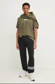 Хлопковая футболка adidas Originals Wabash