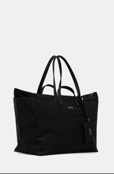 Хлопковая сумка A.P.C. LE DRUMMER TOILE