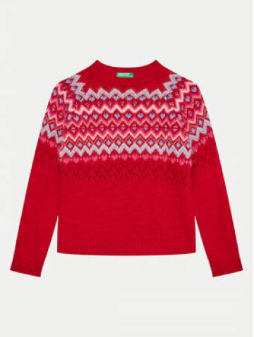 United Colors Of Benetton Светр 1176Q107K Червоний Regular Fit United Colors Of Benetton Светр 1176Q107K Червоний Regular Fit