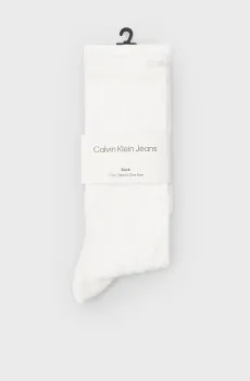 Мужские белые носки TERRY Белый ONESIZE Calvin Klein 701232658