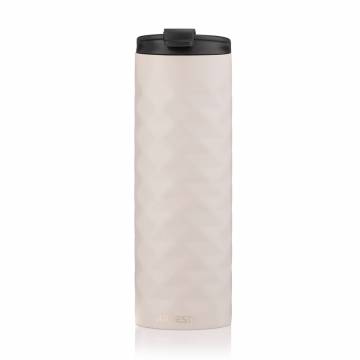 Термочашка Ardesto Bright City нержавеющая сталь, бежевая, 400 мл (AR2640BG)