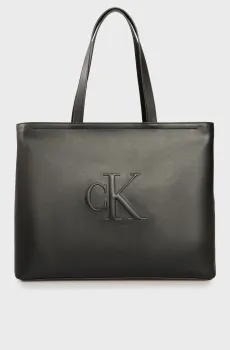 Женская черная сумка SCULPTED SLIM TOTE34 Черный ONESIZE Calvin Klein LV04K3070G