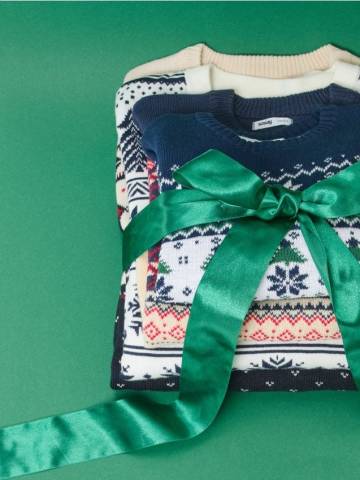 Бавовняний светр - зелений