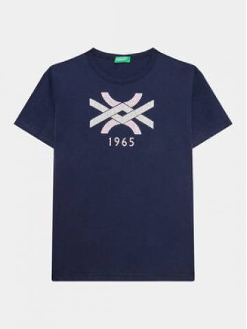 United Colors Of Benetton Футболка 3I1XC10D1 Cиній Regular Fit United Colors Of Benetton Футболка 3I1XC10D1 Cиній Regular Fit