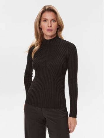 Liu Jo Светр MF3223 MA95M Чорний Regular Fit Liu Jo Светр MF3223 MA95M Чорний Regular Fit