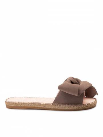 Manebi Еспадрильї Sandals With Bow K 1.9 J0 Коричневий Manebi Еспадрильї Sandals With Bow K 1.9 J0 Коричневий