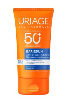 Солнцезащитный увлажняющий крем для лица Uriage Bariesun Moisturizing Cream Unscented SPF 50+ без запаха, 50 мл