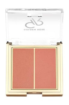 Компактные румяна для лица Golden Rose Iconic Blush Duo, 04 Soft Pink, 6 г