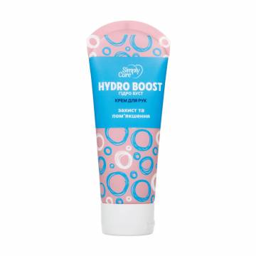 Крем для рук Simply Care Hydro Boost Hand Cream Защита и смягчение, 75 мл Крем для рук Simply Care Hydro Boost Hand Cream Защита и смягчение, 75 мл