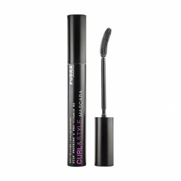Тушь для ресниц Pudra Cosmetics Curl & Style Mascara Объем и подкручивание, Черная, 10 мл Тушь для ресниц Pudra Cosmetics Curl & Style Mascara Объем и подкручивание, Черная, 10 мл