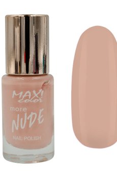Лак для ногтей Maxi Color More Nude Nail Polish 02, 10 мл