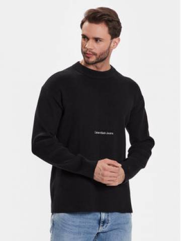 Calvin Klein Jeans Светр J30J322859 Чорний Regular Fit Calvin Klein Jeans Светр J30J322859 Чорний Regular Fit