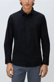 Reserved - Рубашка slim fit - чорний - 540HT-99X