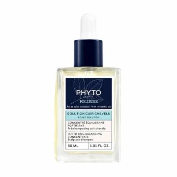 Укрепляющий концентрат для волос Phyto Polleine Scalp Solution Fortifying Balancing Concentrate, 30 мл Укрепляющий концентрат для волос Phyto Polleine Scalp Solution Fortifying Balancing Concentrate, 30 мл