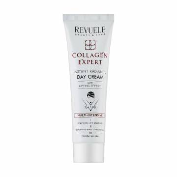 Дневной крем для лица Revuele Collagen Expert Instant Radiance Day Cream с лифтинговым эффектом, 50 мл Дневной крем для лица Revuele Collagen Expert Instant Radiance Day Cream с лифтинговым эффектом, 50 мл