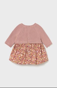 Детское хлопковое платье Mayoral Newborn