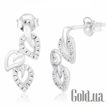 Серьги с подвесками Silvex925 Серьги с подвесками Silvex925