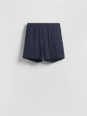 Reserved - Шорти звичайного крою - темно-синій - 9401N-59X Reserved - Шорти звичайного крою - темно-синій - 9401N-59X