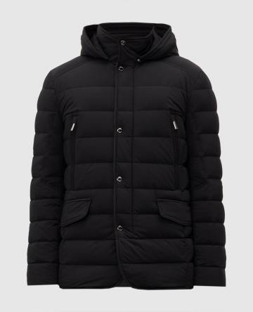 Черная пуховая куртка CRAIG