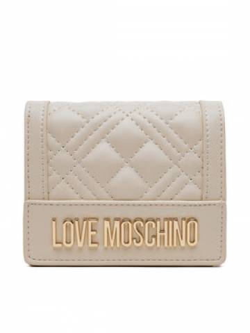 LOVE MOSCHINO Мале жіноче портмоне JC5601PP1MLA0110 Бежевий LOVE MOSCHINO Мале жіноче портмоне JC5601PP1MLA0110 Бежевий