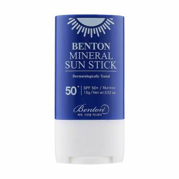 Солнцезащитный стик для лица Benton Mineral Sun Stick, SPF 50+/PA++++, на минеральной основе, 15 г Солнцезащитный стик для лица Benton Mineral Sun Stick, SPF 50+/PA++++, на минеральной основе, 15 г