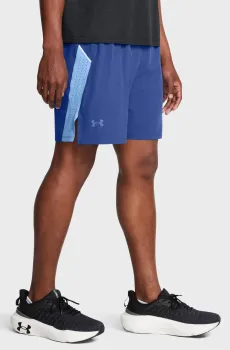 Мужские синие шорты UA LAUNCH PRO 7 SHORTS Синий M Under Armour 1376508-432