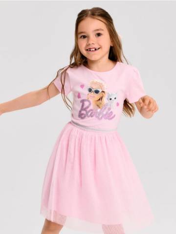 Сукня з тюлевою спідницею Barbie - рожевий Сукня з тюлевою спідницею Barbie - рожевий