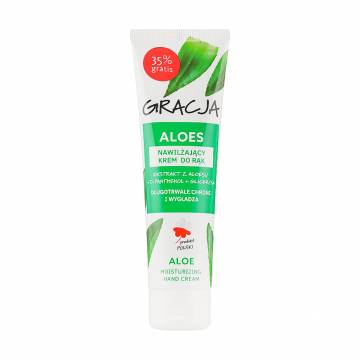 Увлажняющий крем для рук Gracja Aloe Mouiturizing Hand Cream с экстрактом алоэ, 100 мл Увлажняющий крем для рук Gracja Aloe Mouiturizing Hand Cream с экстрактом алоэ, 100 мл