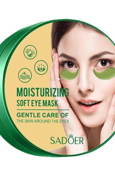Гидрогелевые патчи для кожи вокруг глаз Sadoer Moisturizing Soft Eye Mask, 80 г, 60 шт