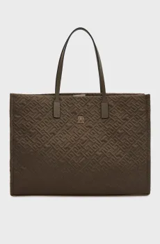 Женская темно-коричневая сумка CITY Коричневый ONESIZE Tommy Hilfiger AW0AW18163