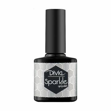 Светоотражающий гель-лак для ногтей Divia Sparkle Di1248, SP07, 7.3 мл Светоотражающий гель-лак для ногтей Divia Sparkle Di1248, SP07, 7.3 мл